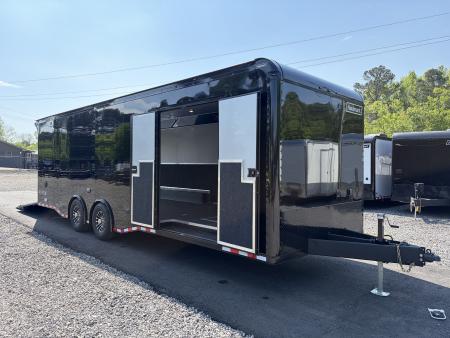 New 2026 Haulmark 28 EDGE Enclosed Race Trailer With Sportsman Plus Package, 14K GVWR