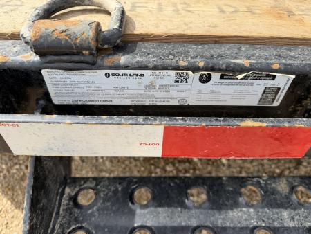 Used 2025 Southland Trailers LBAT7-416blktlt Tilt Trailer