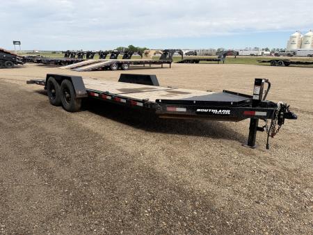 Used 2025 Southland Trailers LBAT7-416blktlt Tilt Trailer