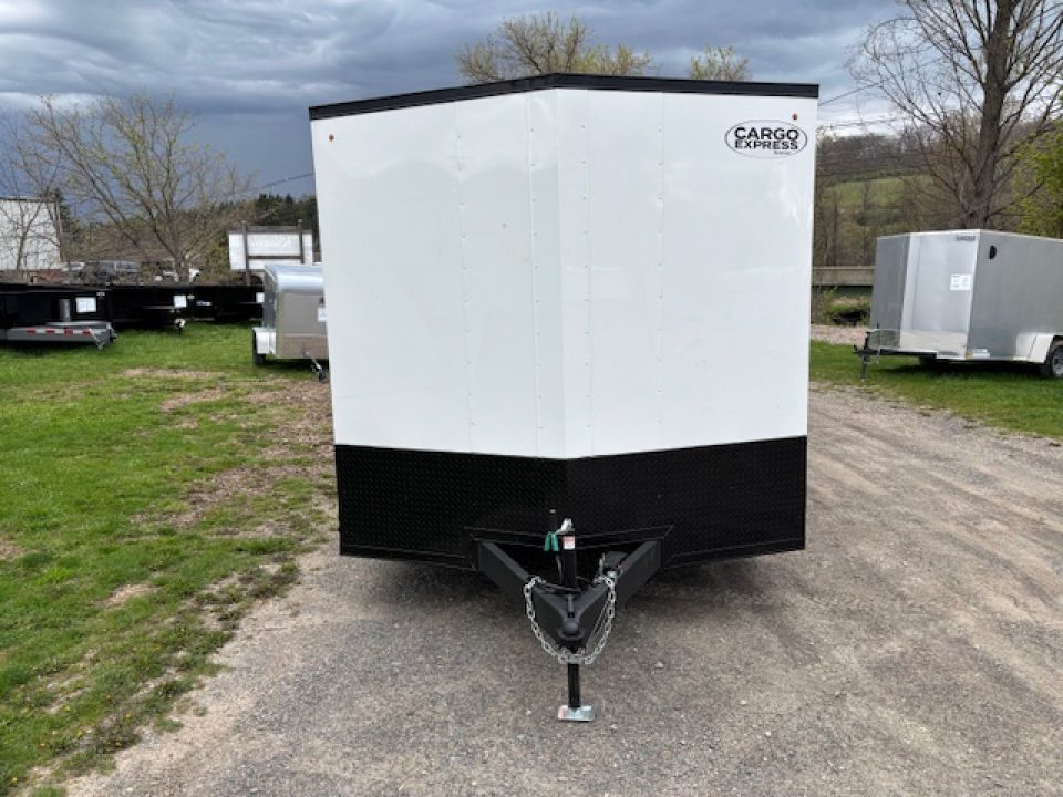 New 2026 Cargo Express 8.5x24-10K * RAMP DOOR * 4-DRINGS * 48" BEAVERTAIL * KE-DXC10224-100 Cargo / Enclosed Trailer