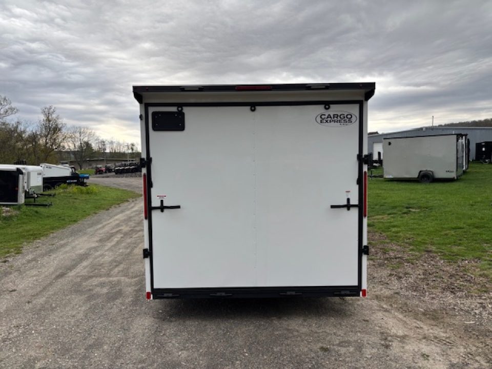 New 2026 Cargo Express 8.5x24-10K * RAMP DOOR * 4-DRINGS * 48" BEAVERTAIL * KE-DXC10224-100 Cargo / Enclosed Trailer