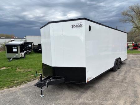New 2026 Cargo Express 8.5x24-10K * RAMP DOOR * 4-DRINGS * 48  BEAVERTAIL * KE-DXC10224-100 Cargo / Enclosed Trailer