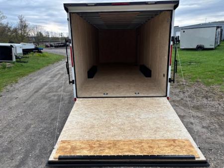 New 2026 Cargo Express 8.5x24-10K * RAMP DOOR * 4-DRINGS * 48" BEAVERTAIL * KE-DXC10224-100 Cargo / Enclosed Trailer