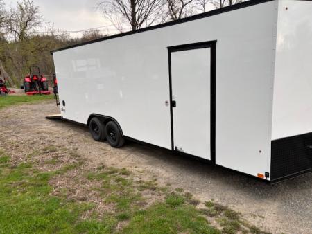 New 2026 Cargo Express 8.5x24-10K * RAMP DOOR * 4-DRINGS * 48" BEAVERTAIL * KE-DXC10224-100 Cargo / Enclosed Trailer