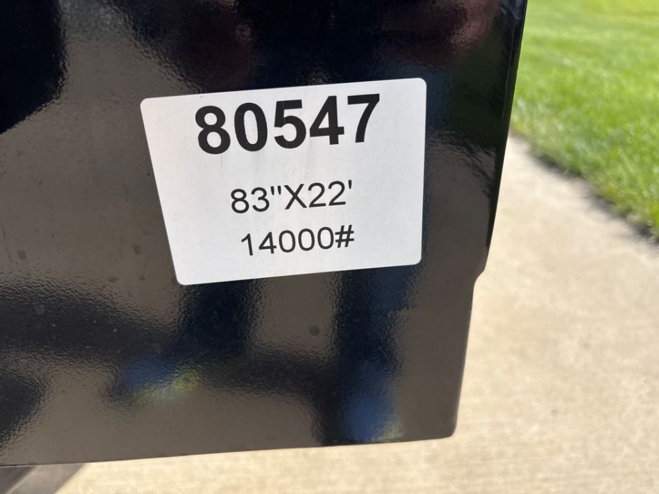 New 2026 Behnke TBCT2214ET Utility Trailer