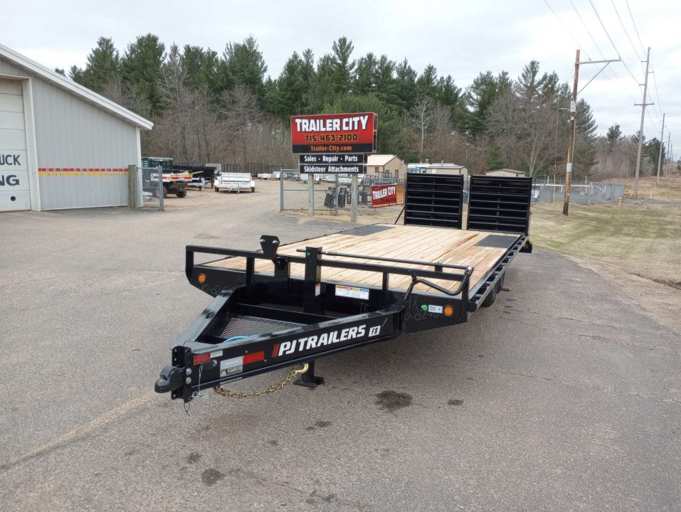 New 2026 PJ Trailers 102" x 22' F8 Deckover Trailer