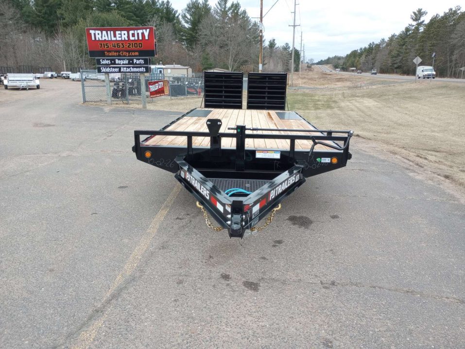 New 2026 PJ Trailers 102" x 22' F8 Deckover Trailer