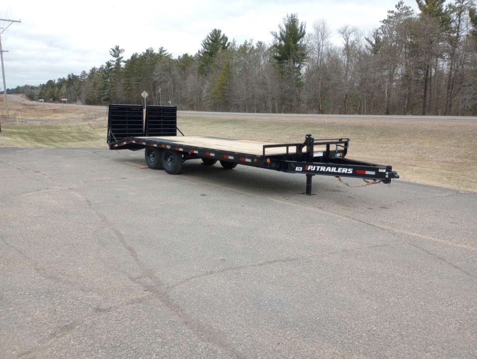 New 2026 PJ Trailers 102" x 22' F8 Deckover Trailer