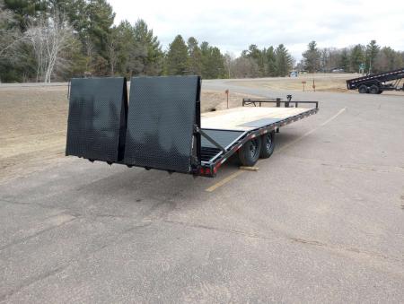 New 2026 PJ Trailers 102" x 22' F8 Deckover Trailer