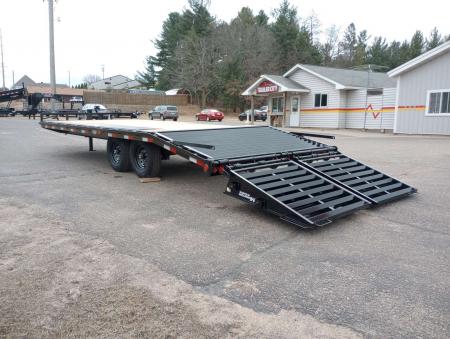 New 2026 PJ Trailers 102" x 22' F8 Deckover Trailer