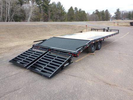 New 2026 PJ Trailers 102" x 22' F8 Deckover Trailer