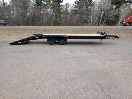 New 2026 PJ Trailers 102" x 22' F8 Deckover Trailer