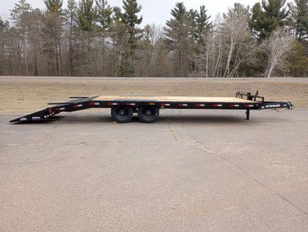 New 2026 PJ TRAILERS 102" x 24' F8 Deckover Trailer