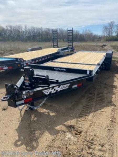 New 2025 H&H Trailers HBTE82164-BP-17.6 Tilt Trailer