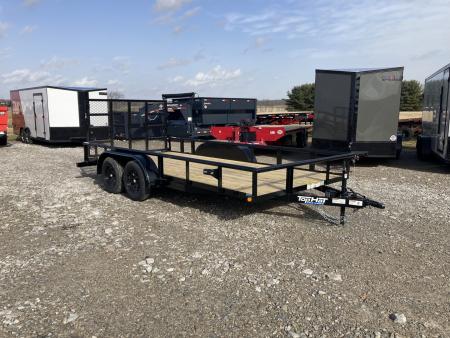 New 2026 Top Hat 7x16' Landscape Trailer