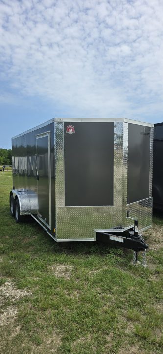 New 2026 NationCraft Trailers 7 X 16 TA POLY Cargo / Enclosed Trailer