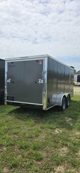 New 2026 NationCraft Trailers 7 X 16 TA POLY Cargo / Enclosed Trailer
