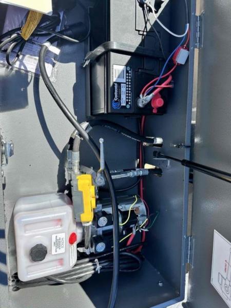 New 2026 BWISE 7x16 15400 GVW with ramps Dump Trailer