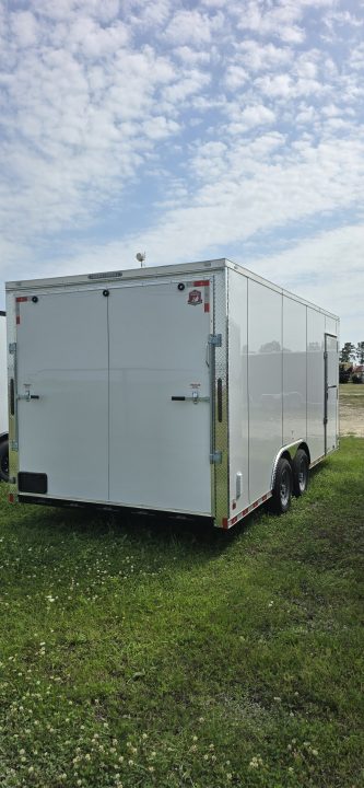 New 2026 NationCraft Trailers 8.5 X 18 TA POLY Cargo / Enclosed Trailer
