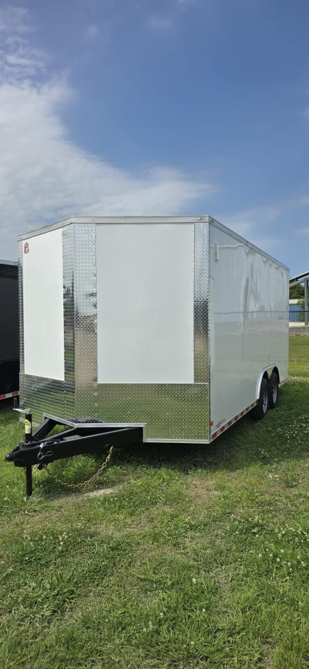 New 2026 NationCraft Trailers 8.5 X 18 TA POLY Cargo / Enclosed Trailer