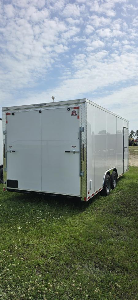 New 2026 NationCraft Trailers 8.5 X 18 TA POLY Cargo / Enclosed Trailer