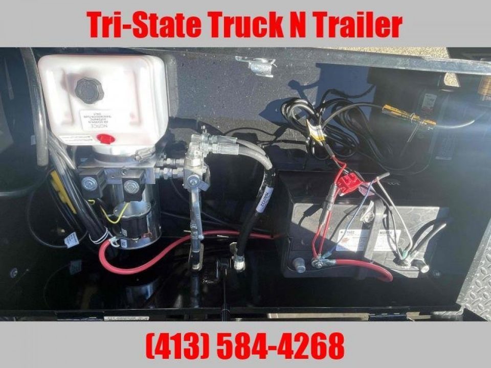 New 2026 BWISE 7x14 15400 GVW Dump Trailer