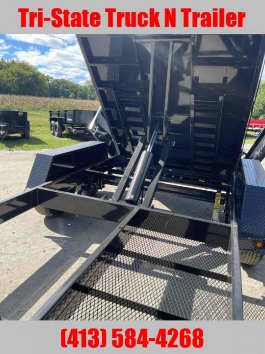 New 2026 BWISE 7x14 15400 GVW Dump Trailer