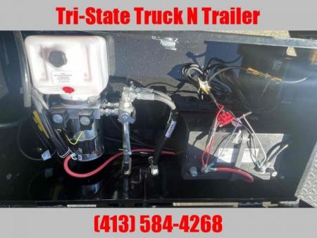 New 2026 BWISE 7x14 15400 GVW Dump Trailer