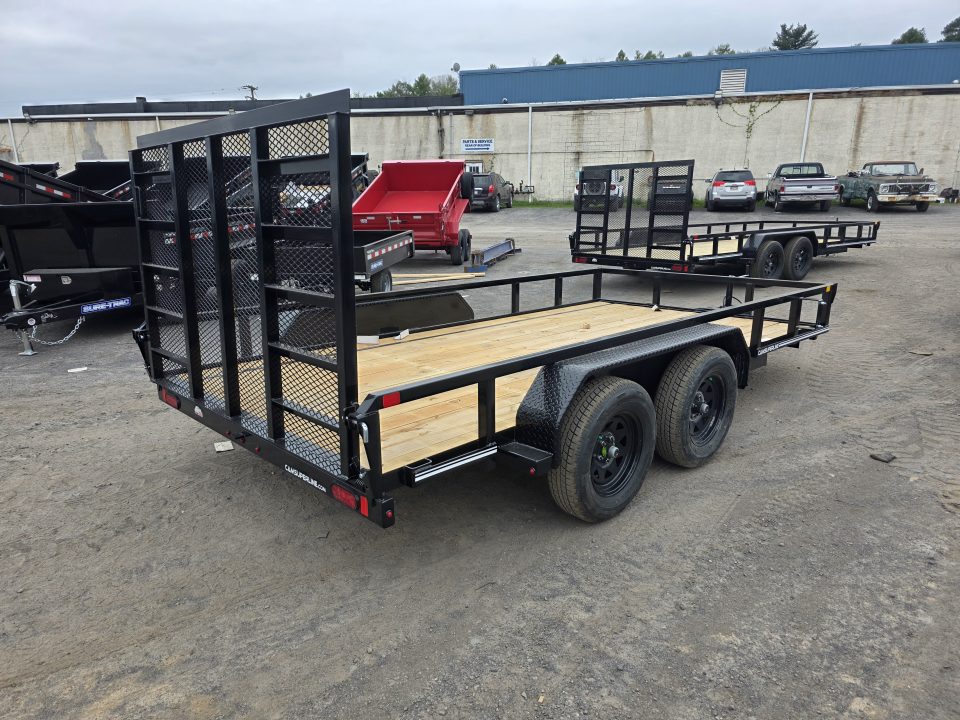 New 2026 Cam Superline 7X14 7K - TUBE TOP Utility Trailer