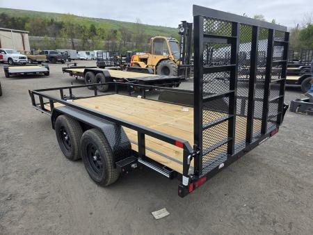 New 2026 Cam Superline 7X14 7K - TUBE TOP Utility Trailer