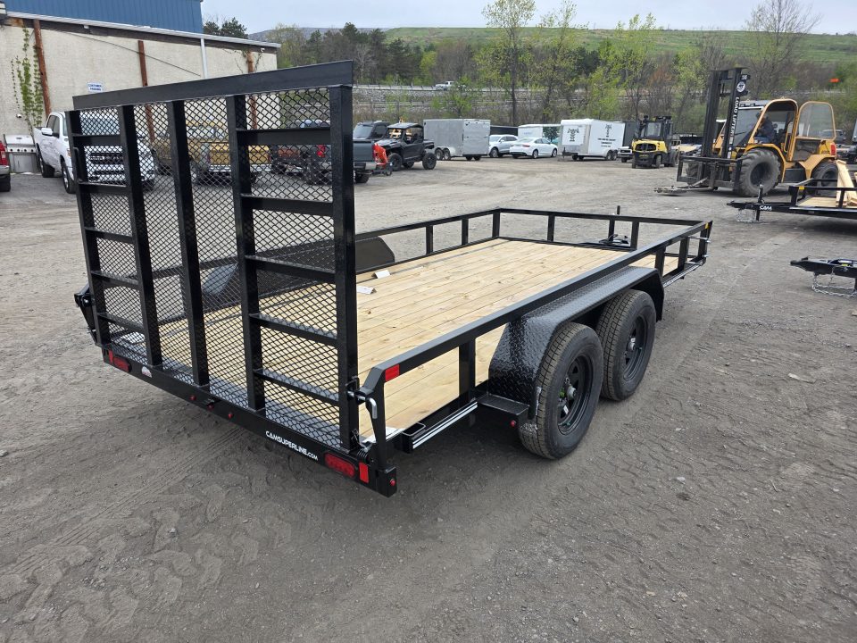 New 2026 Cam Superline 7X14 7K - TUBE TOP Utility Trailer