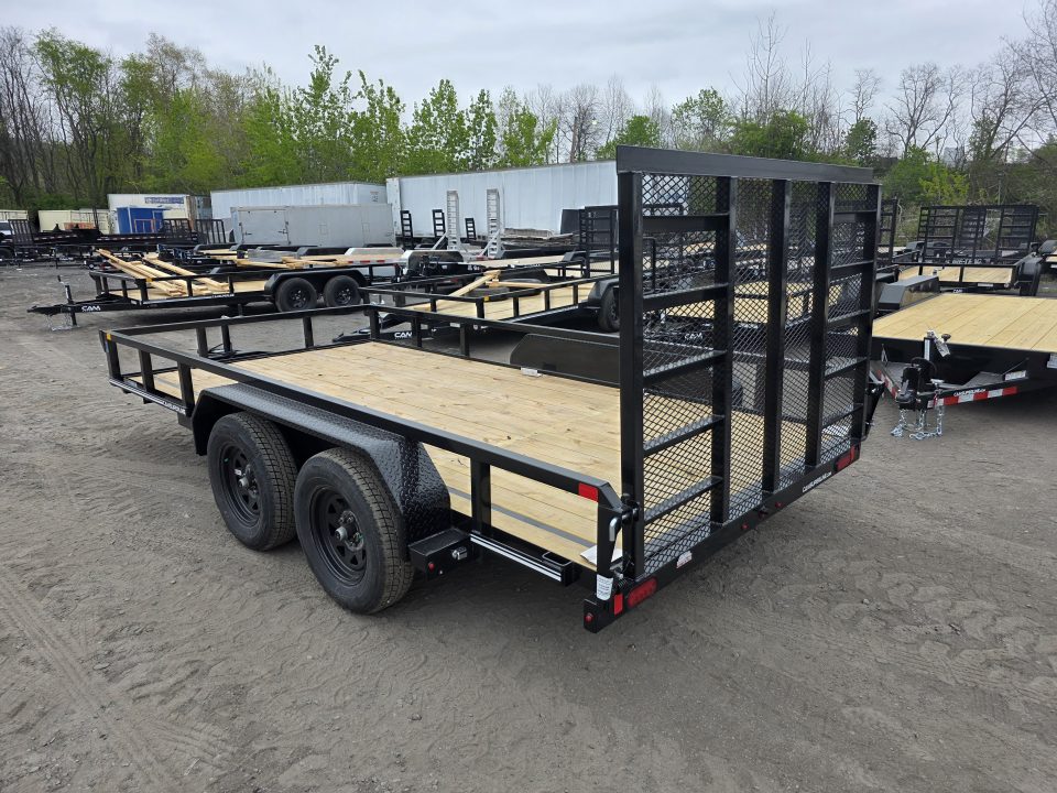 New 2026 Cam Superline 7X14 7K - TUBE TOP Utility Trailer