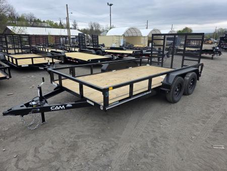 New 2026 Cam Superline 7X14 7K - TUBE TOP Utility Trailer