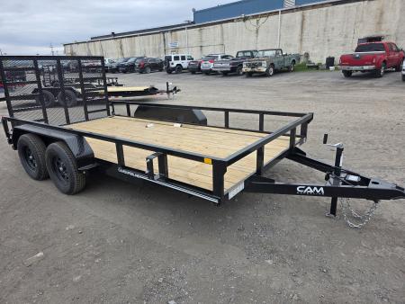 New 2026 Cam Superline 7X14 7K - TUBE TOP Utility Trailer