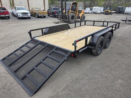 New 2026 Cam Superline 7X14 7K - TUBE TOP Utility Trailer