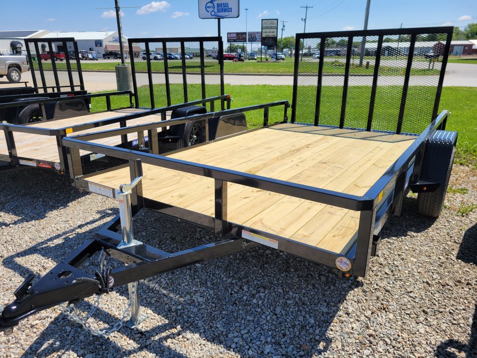 New 2026 Sure-Trac 7x12 Tube Top 3K Utility Trailer