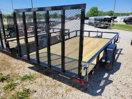 New 2026 Sure-Trac 7x12 Tube Top 3K Utility Trailer