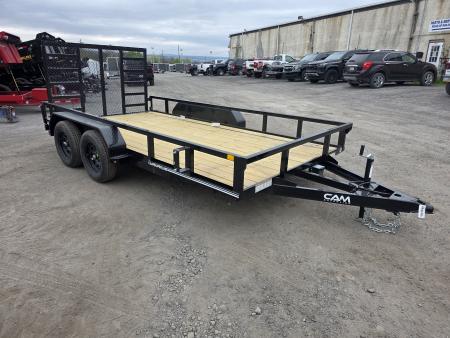 New 2026 Cam Superline 7X14 7K - TUBE TOP Utility Trailer