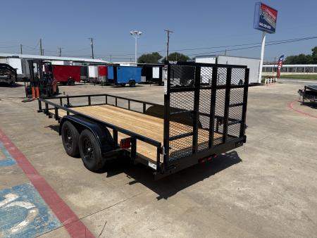 New 2026 Top Hat Trailers LDT 16' X 77" Utility Trailer