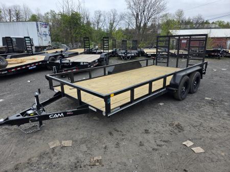 New 2026 Cam Superline 7X16 7K - TUBE TOP Utility Trailer
