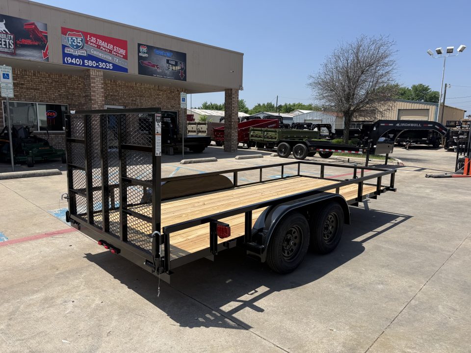 New 2026 Top Hat Trailers LDT 16' X 77" Utility Trailer