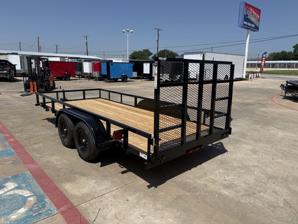 New 2026 Top Hat Trailers LDT 16' X 77" Utility Trailer