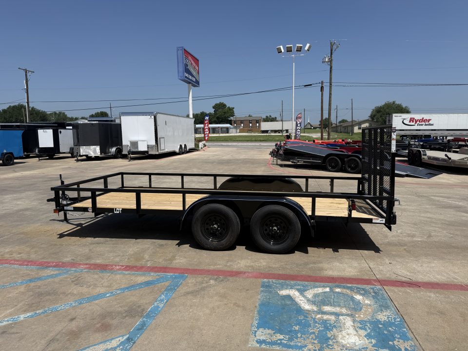 New 2026 Top Hat Trailers LDT 16' X 77" Utility Trailer
