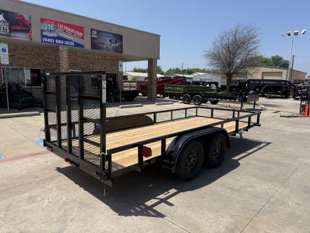 New 2026 Top Hat Trailers LDT 16' X 77" Utility Trailer