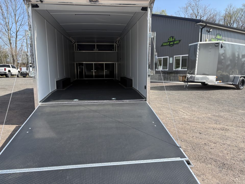 New 2026 HAULMARK 8.5x24 HEAT Car / Racing Trailer With Rear Spoiler