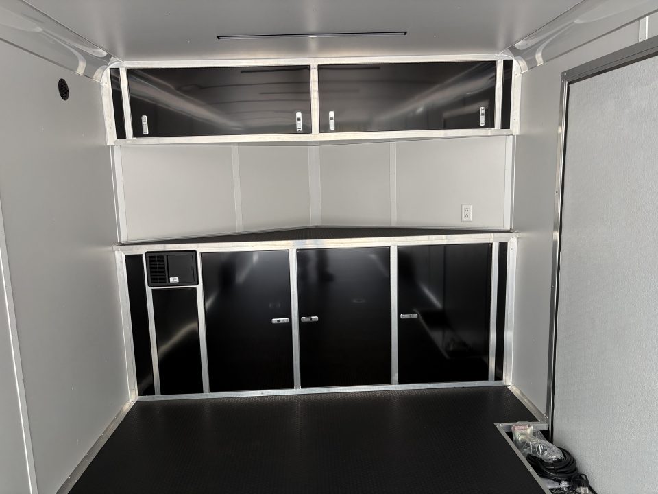 New 2026 HAULMARK 8.5x24 HEAT Car / Racing Trailer With Rear Spoiler