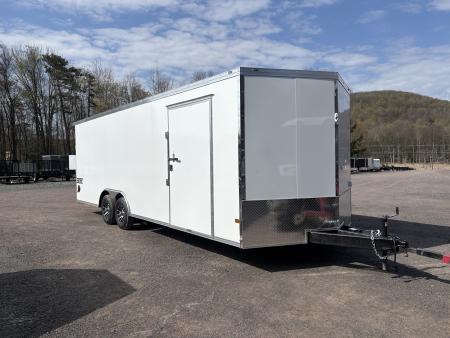 New 2026 HAULMARK 8.5x24 HEAT Car / Racing Trailer With Rear Spoiler