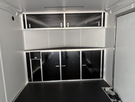 New 2026 HAULMARK 8.5x24 HEAT Car / Racing Trailer With Rear Spoiler