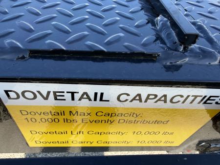 New 2026 Hillcrest Trailers 102"x32' (20'+12) 25.9K Hydraulic Dovetail Deckover Trailer