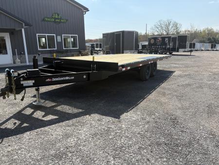 New 2026 Cross Country Manufacturing 11K 20' Deck Over Tilt Equipment Trailer